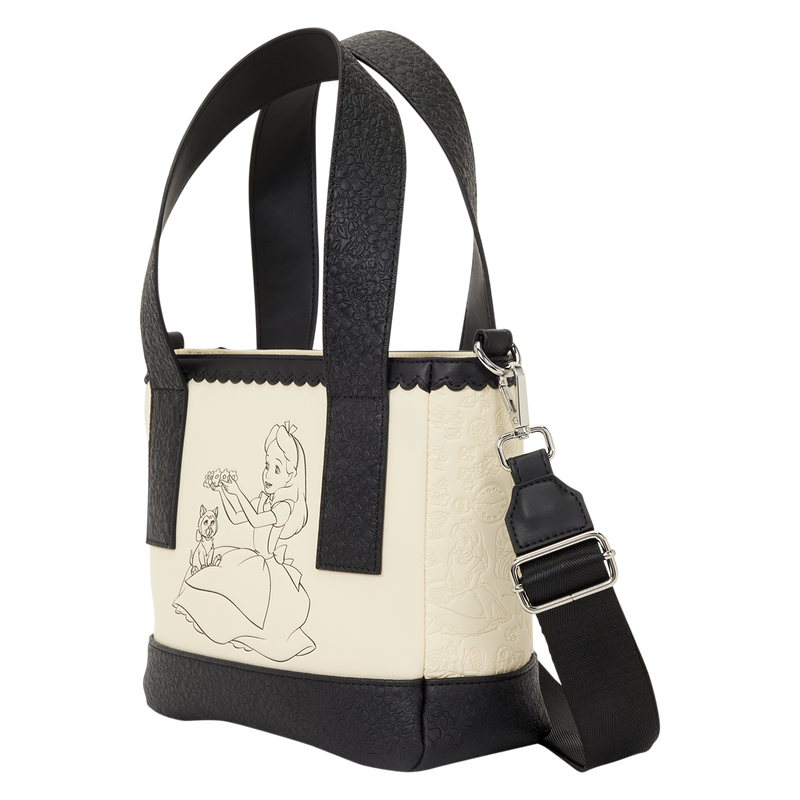 Vorbestellung Alice im Wunderland - Floral Mini Crossbody Tasche