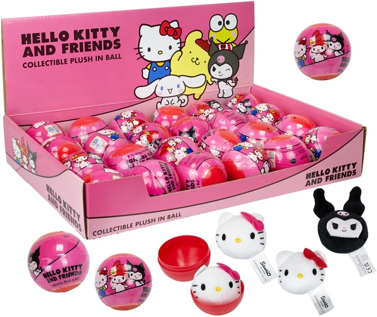 Hello Kitty and Friends - Blindbox Kapsel Plüschtier