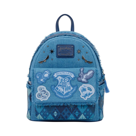 Vorbestellung Warner Bros by Loungefly Mini Rucksack Denim Harry Potter