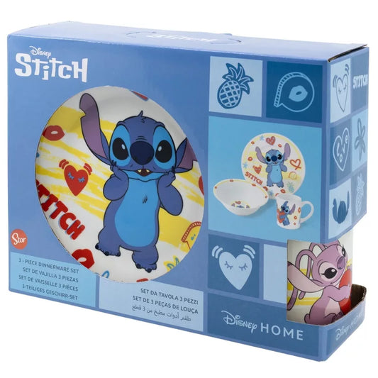 Vorbestellung Disney Lilo & Stitch Porzellan-Essgeschirr im Geschenkkarton