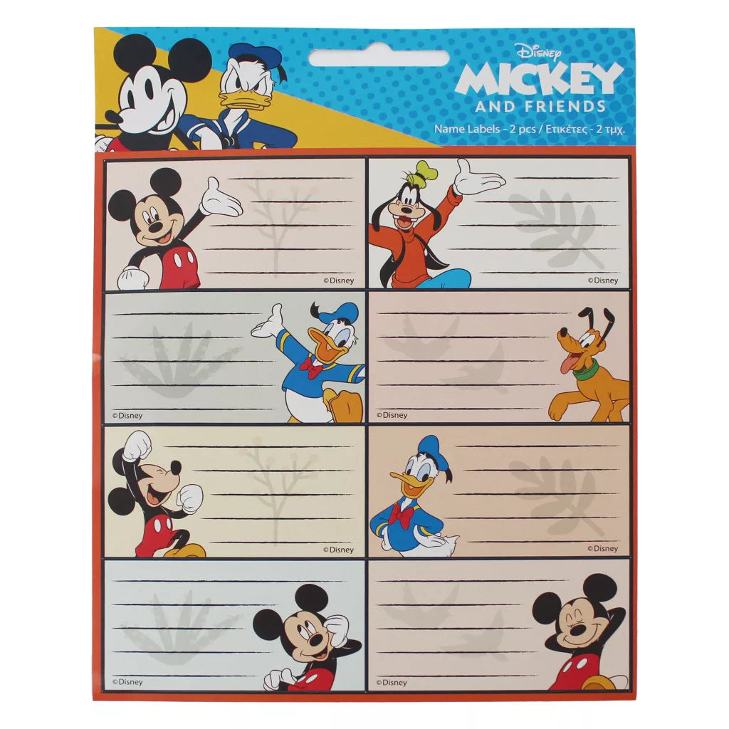 Disney Mickey Fun Heftetikett 16 Stk