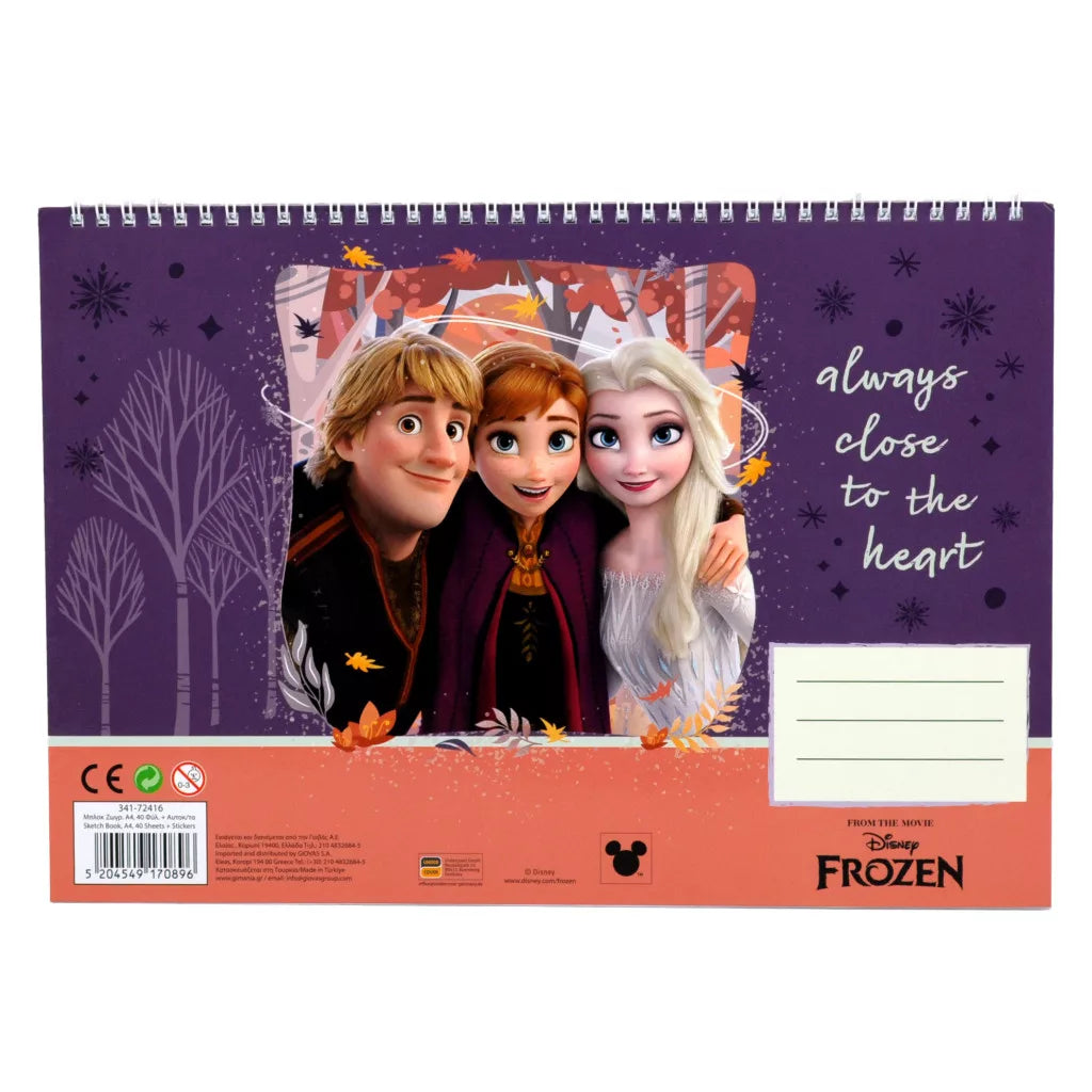 Disney Frozen Spiral-Skizzenbuch
