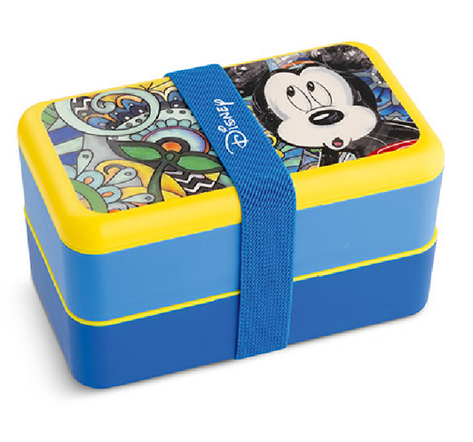 Kunststoff Lunchbox "Mickey" forever & ever in Geschenkverpackung
