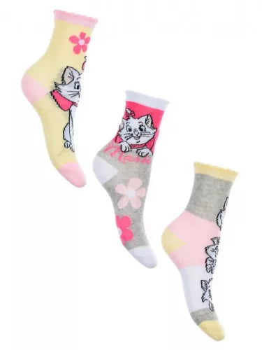 3er-Pack Disney Marie Kinder Socken