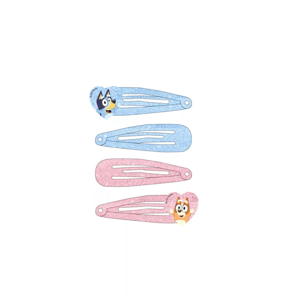 Bluey Haarklammer Set 4 Stk
