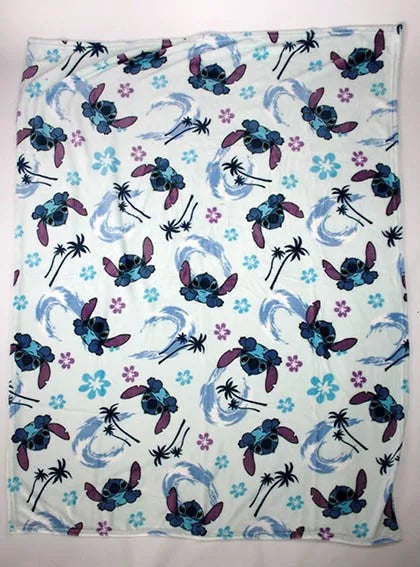 Disney Lilo und Stitch Paradise Flanelldecke 110x150cm