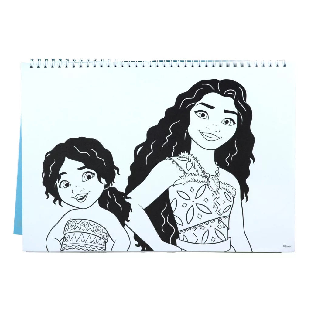 Disney Vaiana Together Again  Spiral-Skizzenbuch