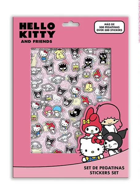 Hello Kitty Friends Aufkleberset 300 Stk.