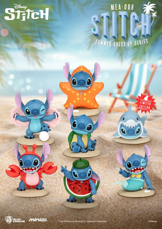 Vorbestellung Lilo & Stitch Mini Egg Attack Figuren Stitch summer dress up Series
