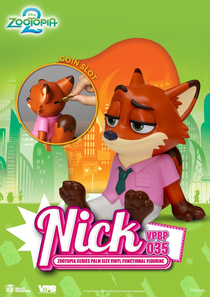 Zoomania Piggy Vinyl Spardose Nick