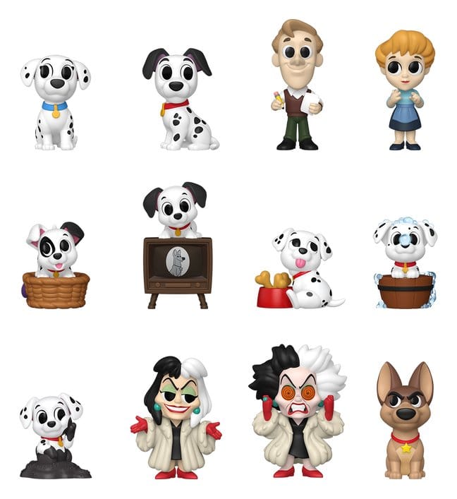 101 Dalmatiner Mystery Minis Minifiguren