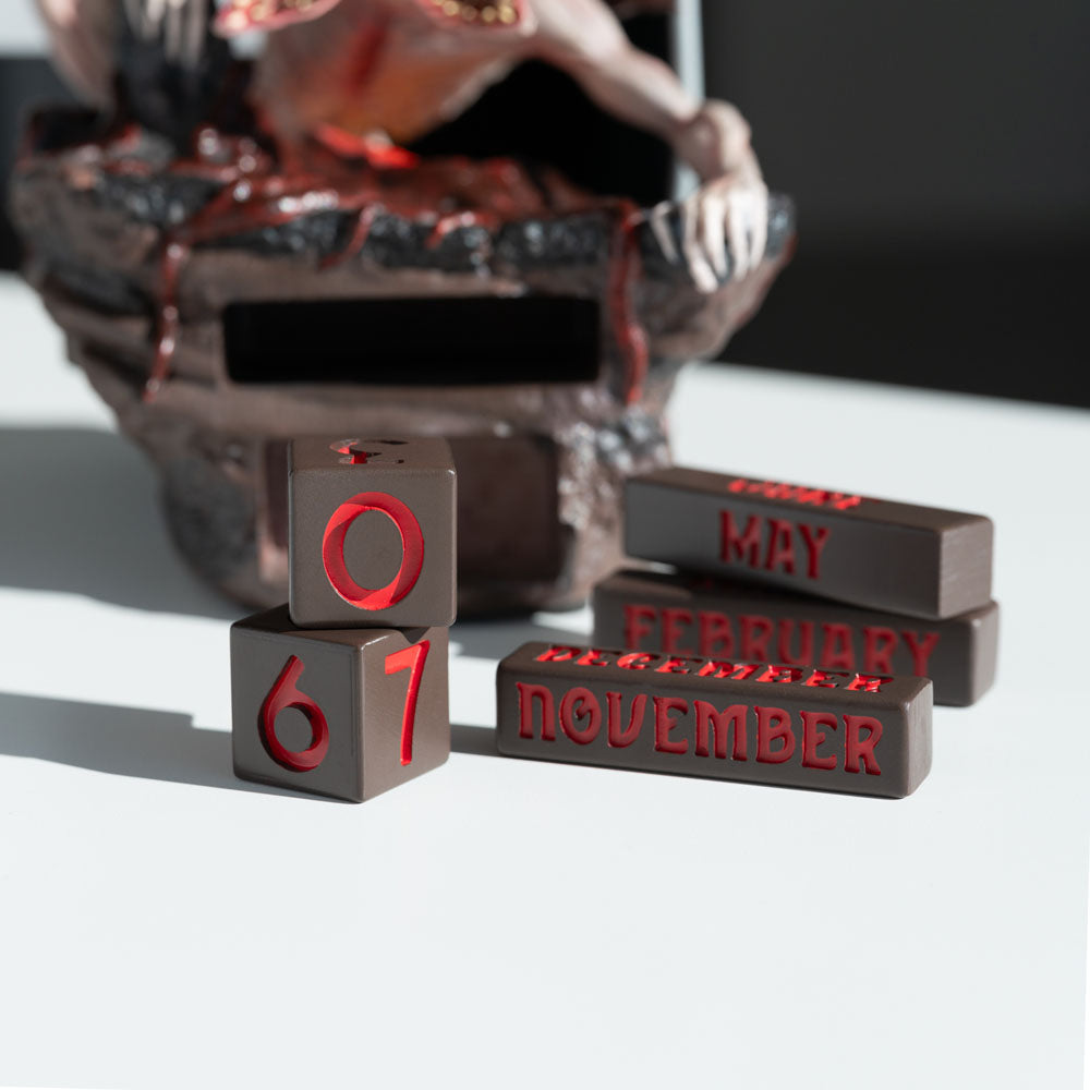 Stranger Things 3D Ewiger Kalender