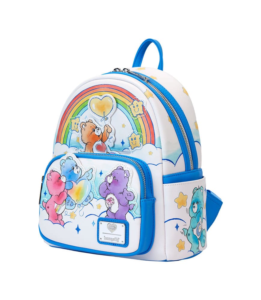 Vorbestellung Die Glücksbärchis by Loungefly Mini Rucksack Rainbow
