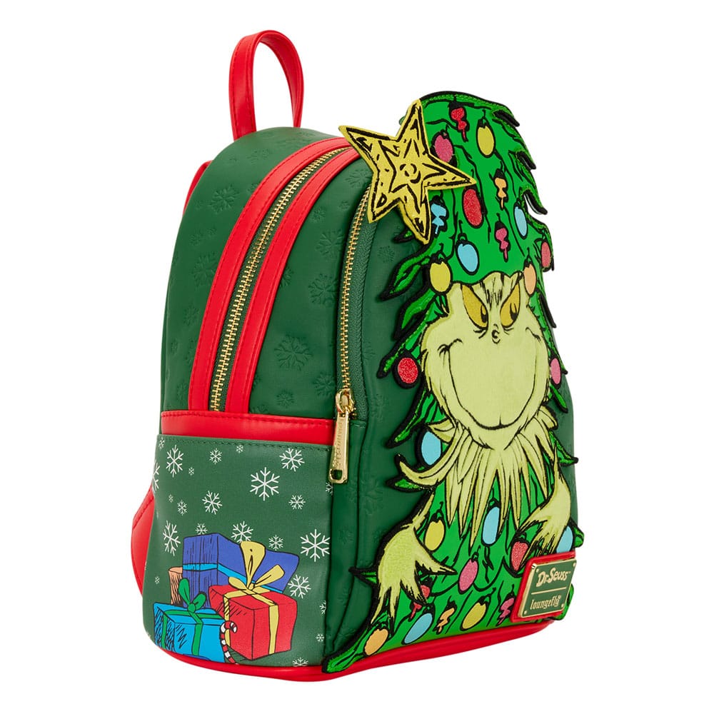 Vorbestellung Dr. Seuss by Loungefly Mini Rucksack Grinch Holiday