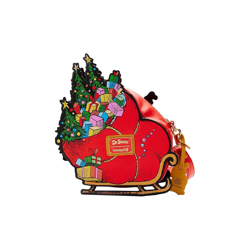Vorbestellung Dr Seuss by Loungefly Umhängetasche Grinch Sleigh