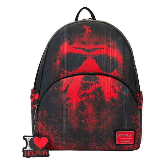 Vorbestellung Freitag der 13. by Loungefly Mini Rucksack I Heart Horror