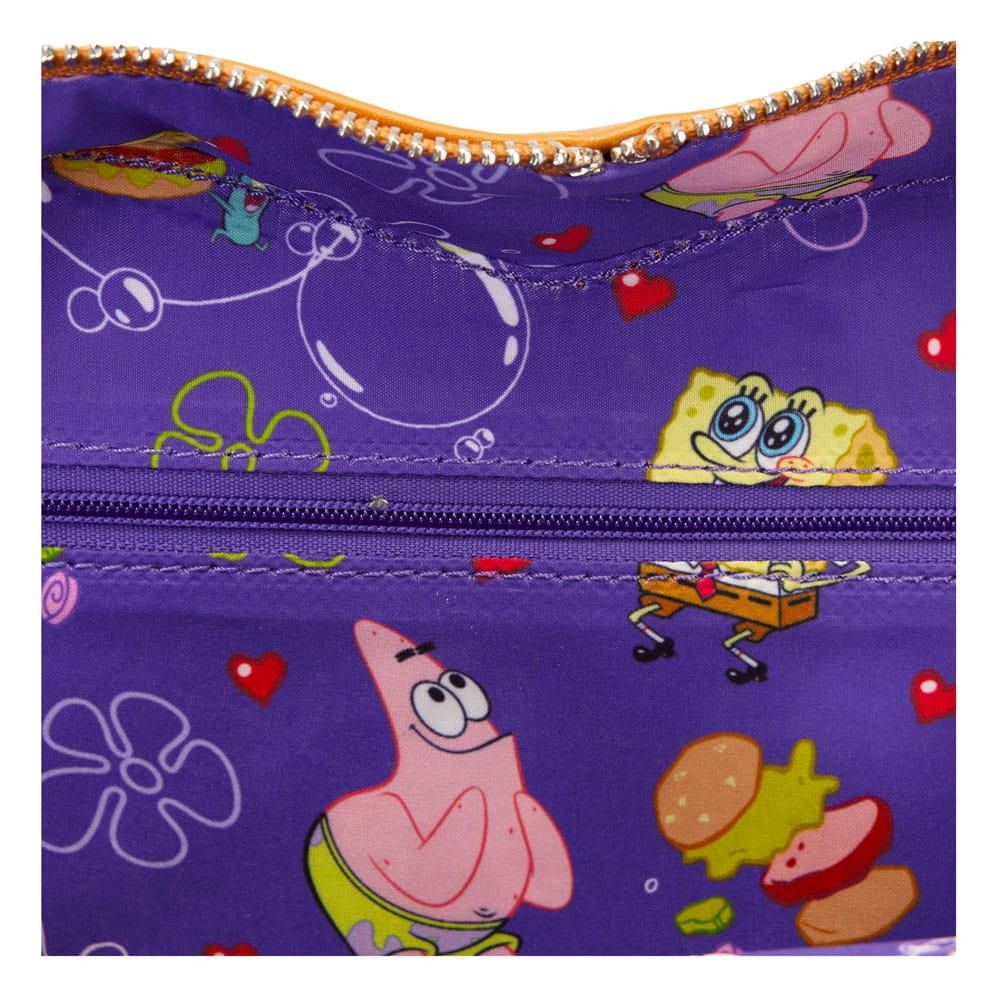 Vorbestellung Nickelodeon by Loungefly Umhängetasche Spongebob Krabby Patty Plush