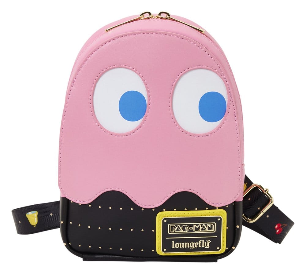 Vorbestellung Pac-Man by Loungefly Sling Brusttasche / Umhängetasche Pinky Ghost
