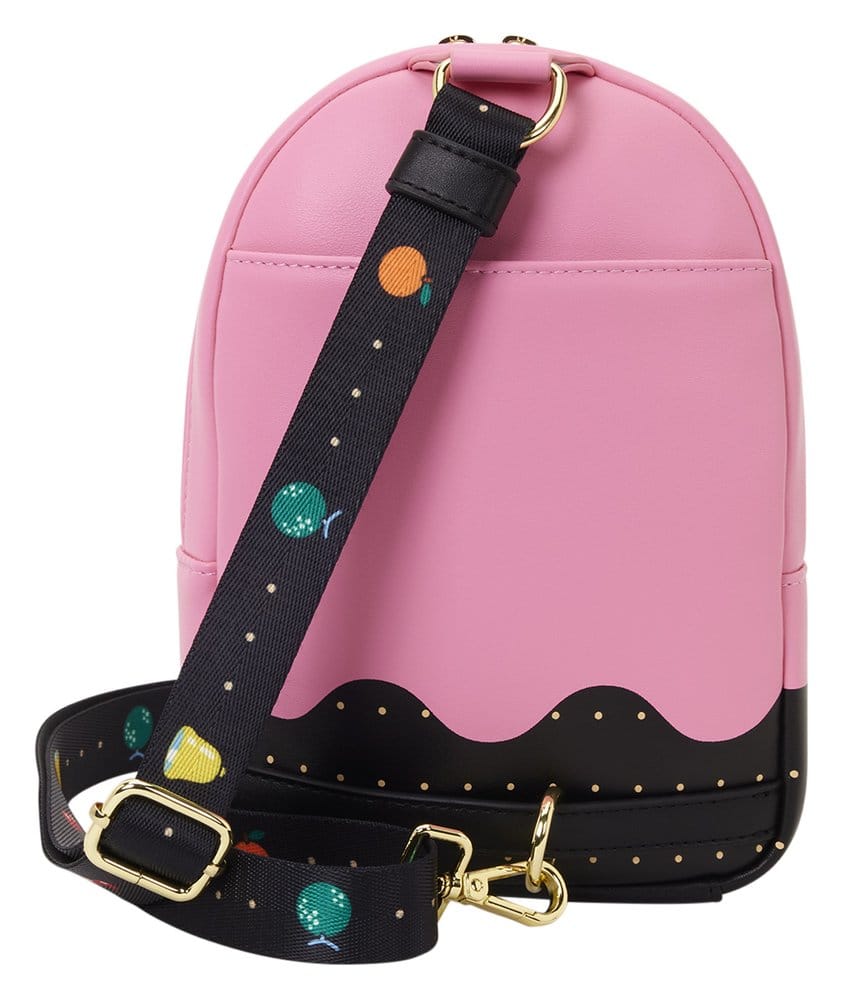 Vorbestellung Pac-Man by Loungefly Sling Brusttasche / Umhängetasche Pinky Ghost