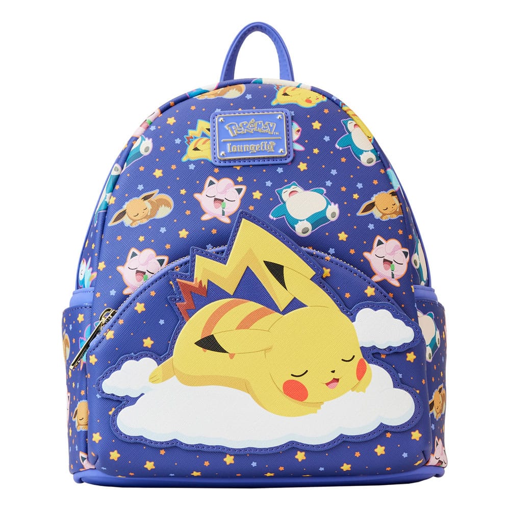 Vorbestellung Pokemon by Loungefly Mini Rucksack Sleeping Pikachu and Friends