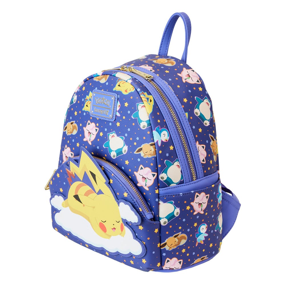Vorbestellung Pokemon by Loungefly Mini Rucksack Sleeping Pikachu and Friends