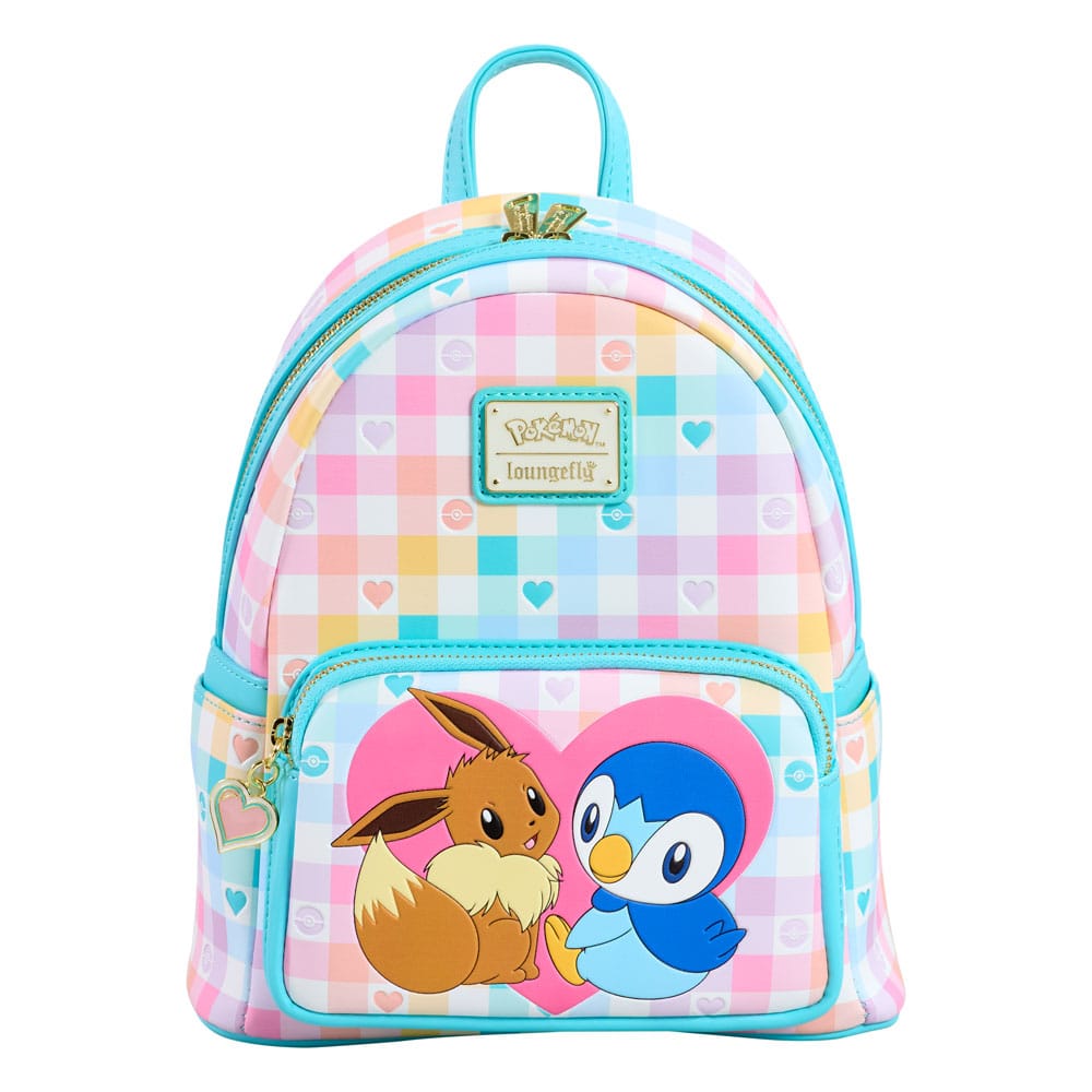Vorbestellung Pokemon by Loungefly Mini Rucksack Piplup and Eevee