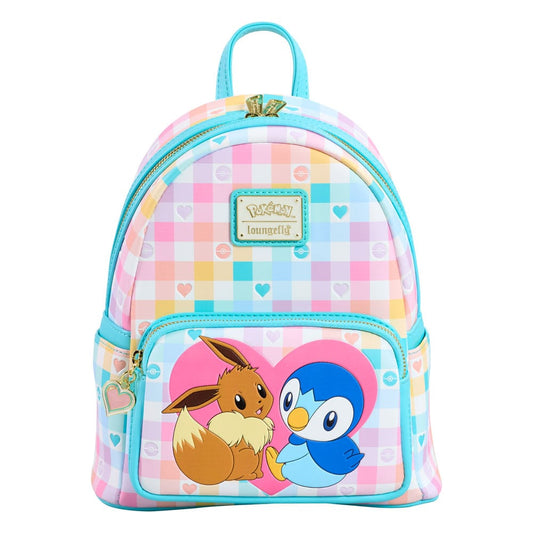 Vorbestellung Pokemon by Loungefly Mini Rucksack Piplup and Eevee