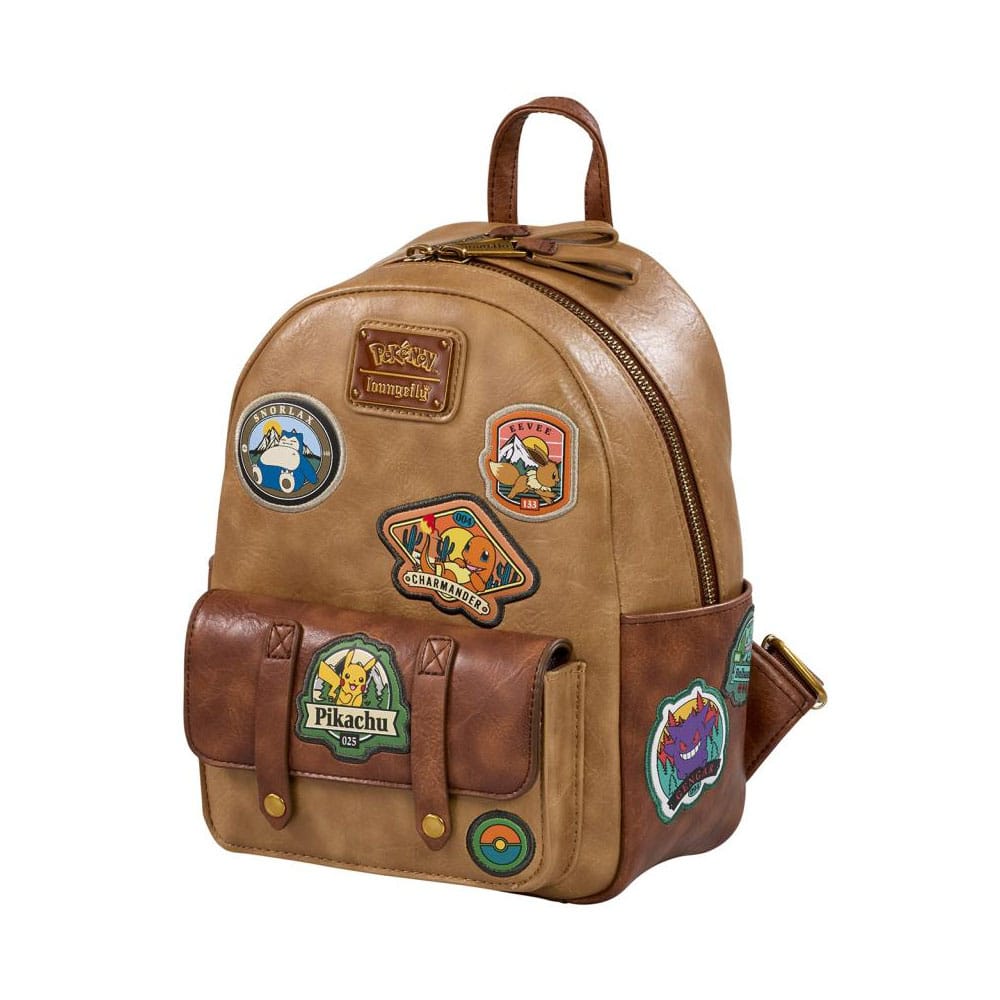 Vorbestellung Pokemon by Loungefly Mini Rucksack Camper Patch