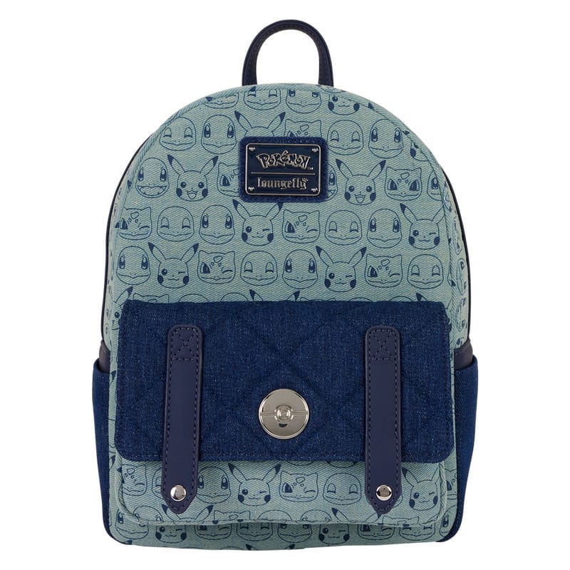 Vorbestellung Pokemon by Loungefly Mini Rucksack Faux Denim