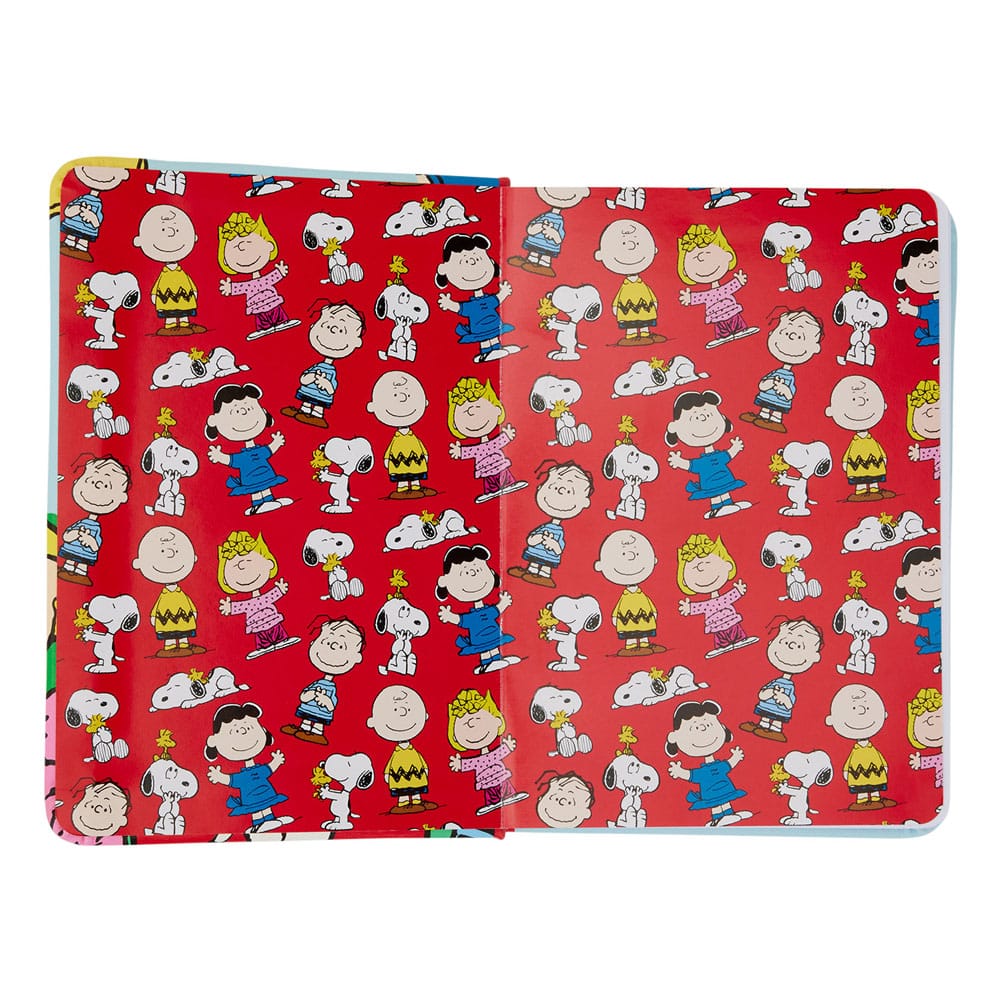 Vorbestellung Peanuts by Loungefly Notizbuch Journal Snoopy and Friends Holiday