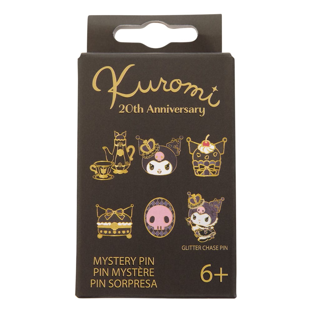 Vorbestellung Sanrio by Loungefly Ansteck-Pins Blind Box 20th Anniversary Kuromi