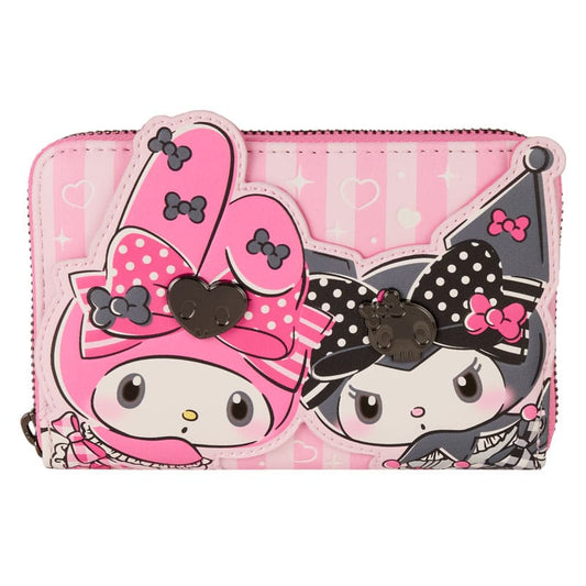 Vorbestellung Sanrio by Loungefly Geldbeutel My Melody and Kuromi