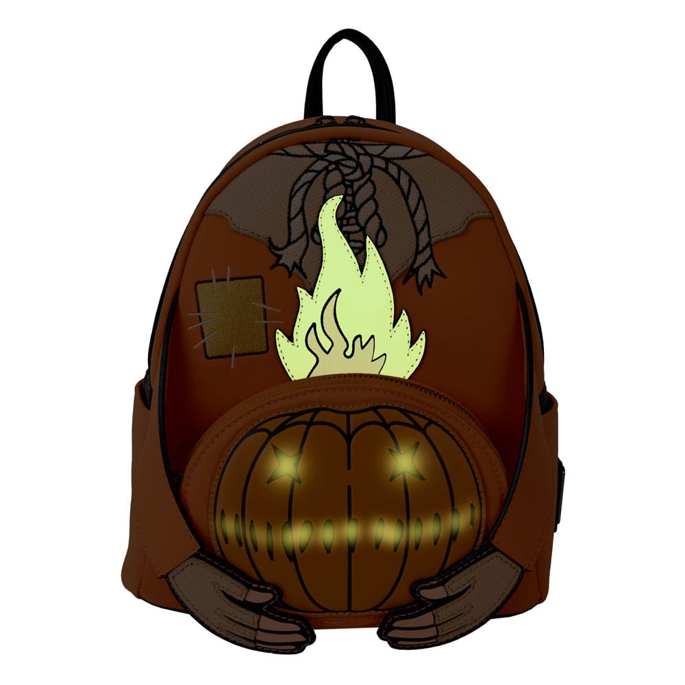 Vorbestellung Trick R Treat by Loungefly Mini Rucksack Flaming Head