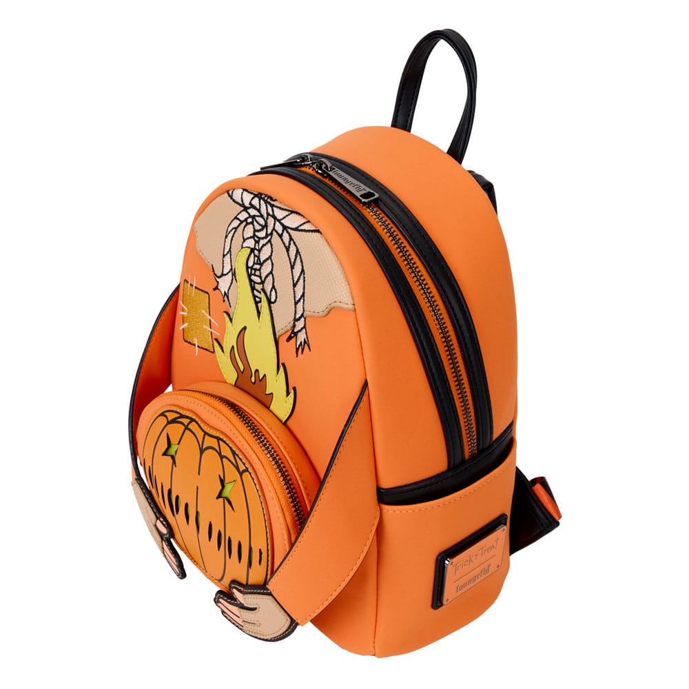 Vorbestellung Trick R Treat by Loungefly Mini Rucksack Flaming Head