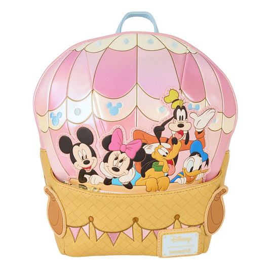 Vorbestellung Disney by Loungefly Mini Rucksack Mickey & Friends Figural Hot Air Balloon
