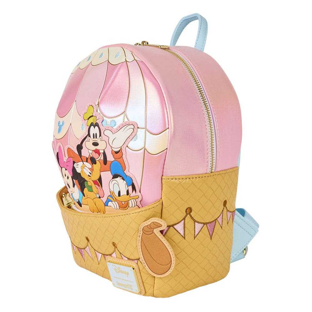 Vorbestellung Disney by Loungefly Mini Rucksack Mickey & Friends Figural Hot Air Balloon