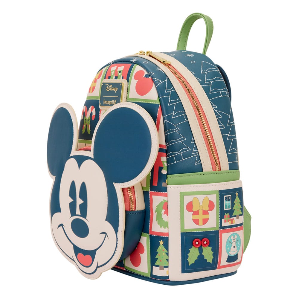 Vorbestellung Disney by Loungefly Mini Rucksack Mickey and Minnie Holiday
