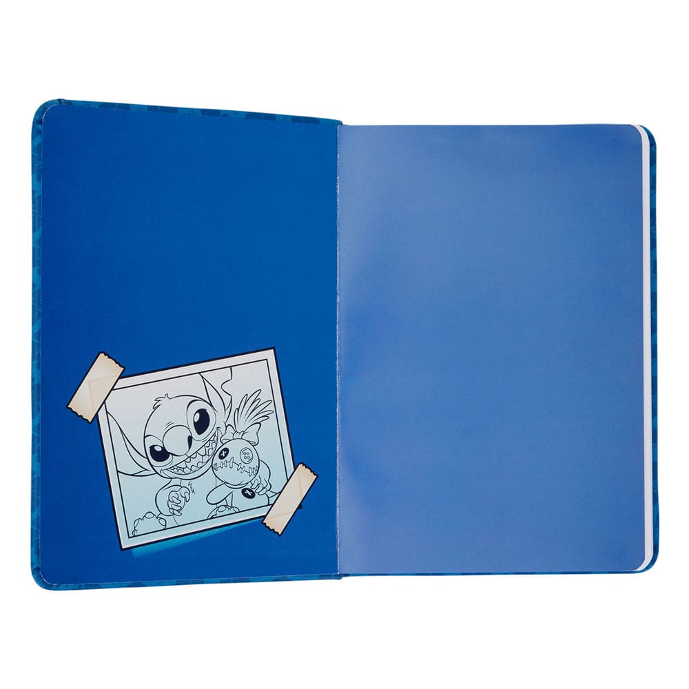 Vorbestellung Disney by Loungefly Notizbuch Journal Lilo&Stich Holiday