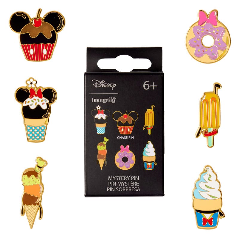 Vorbestellung Disney by Loungefly Ansteck-Pins Blind Box Sensational 6 Suprise Snack