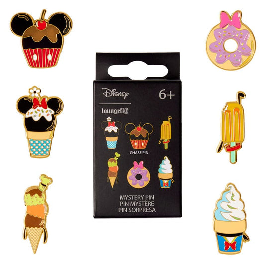 Vorbestellung Disney by Loungefly Ansteck-Pins Blind Box Sensational 6 Suprise Snack