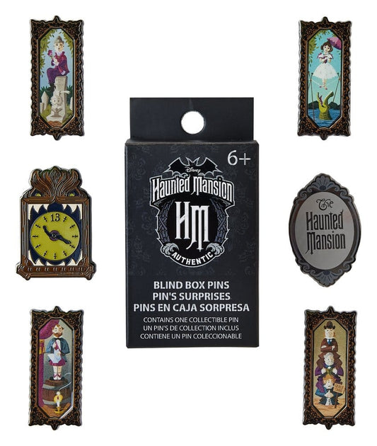 Vorbestellung Disney by Loungefly Ansteck-Pins Blind Box Haunted Maison