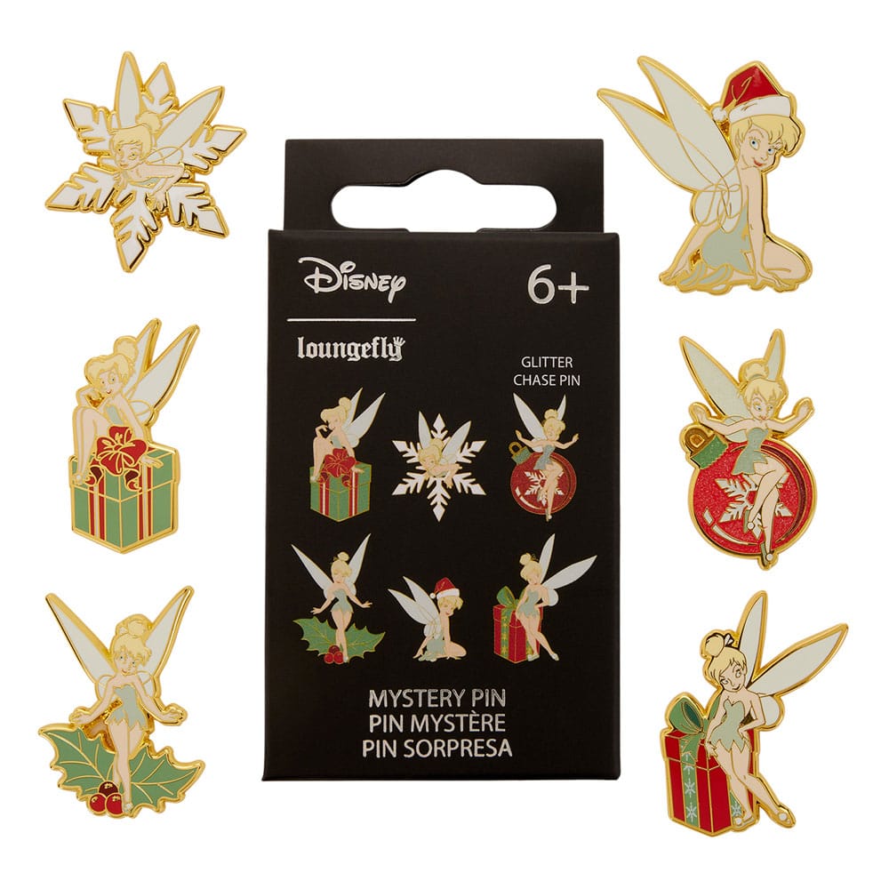 VorbestellungDisney by Loungefly Ansteck-Pins Blind Box Tinker Bell Holiday