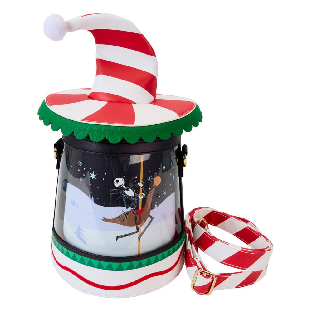 Vorbestellung Nightmare before Christmas by Loungefly Umhängetasche Candy Cane Jack
