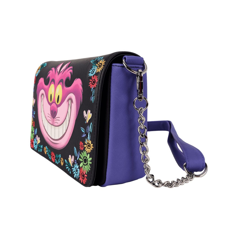 Vorbestellung Disney by Loungefly Umhängetasche Alice in Wonderland Cheshire Cat