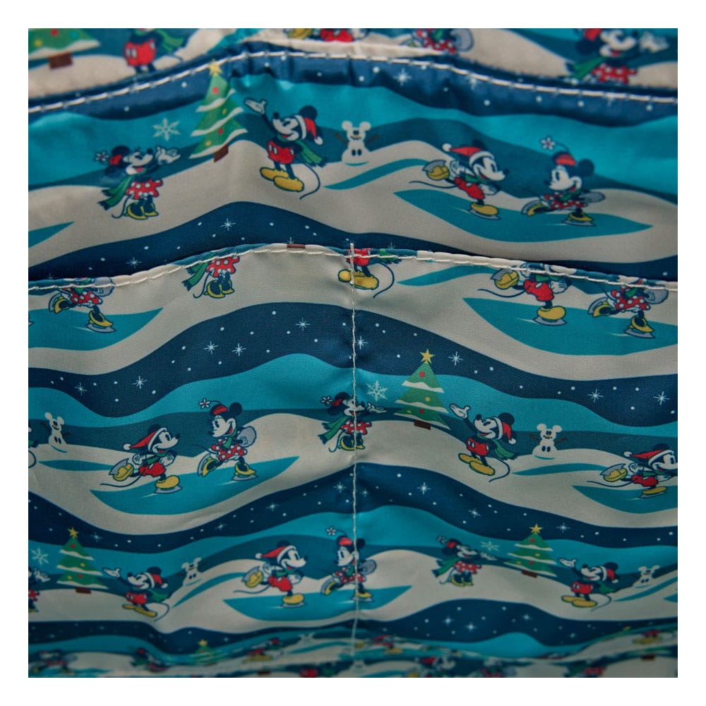 Vorbestellung Disney by Loungefly Tragetasche Mickey and Minnie Holiday