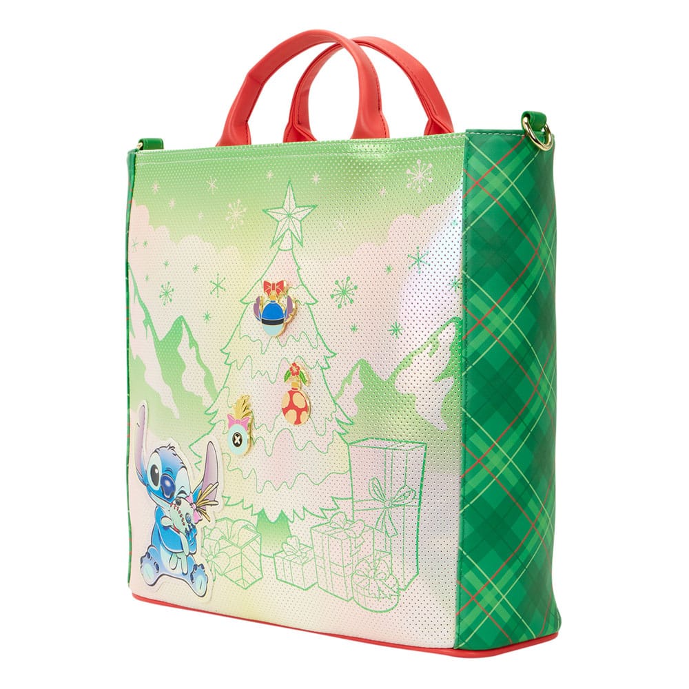 Vorbestellung Disney by Loungefly Tragetasche Lilo&Stitch Holiday