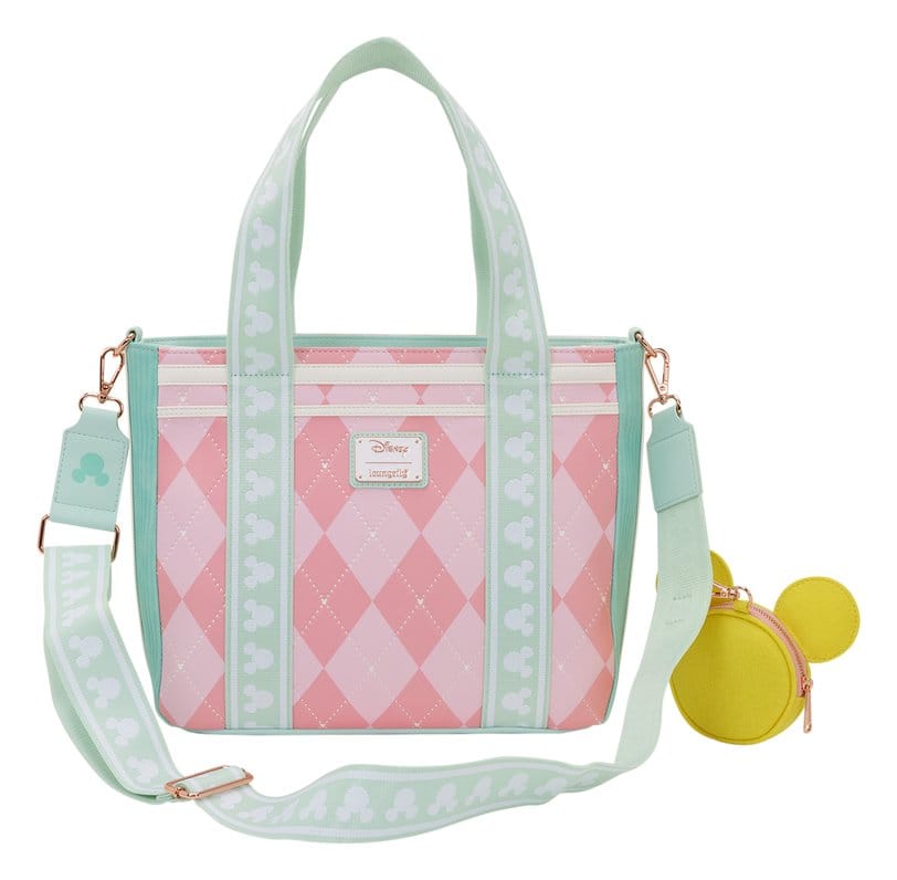Vorbestellung Disney by Loungefly Umhängetasche mit Geldbeutel Mickey&Friends Tennis