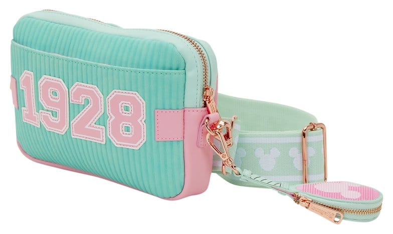 Vorbestellung Disney by Loungefly Sling Brusttasche / Umhängetasche mit Geldbeutel Mickey & Friends Tennis