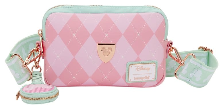 Vorbestellung Disney by Loungefly Sling Brusttasche / Umhängetasche mit Geldbeutel Mickey & Friends Tennis