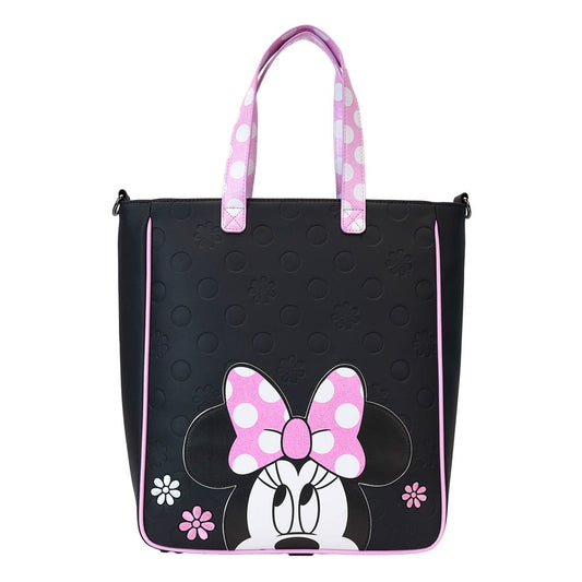 Vorbestellung Disney by Loungefly Umhängetasche mit Geldbeutel Minnie Floral Rock the Dots